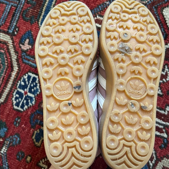 Adidas Mauve and White Sneakers - Picture 5 of 6